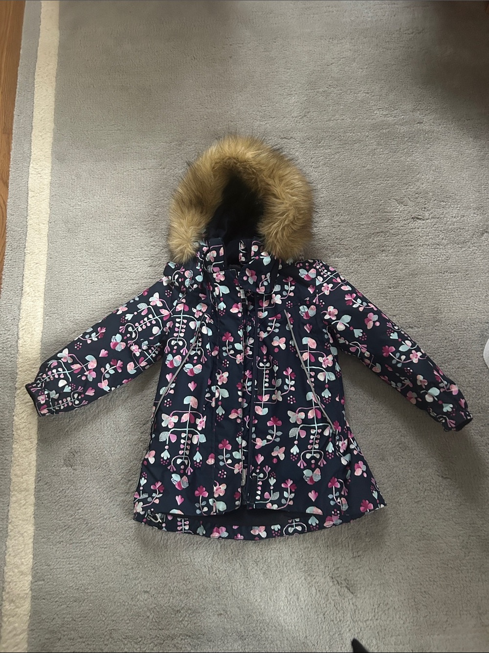 REIMA 4T Girl’s waterproof winter jacket Muhvi AW22